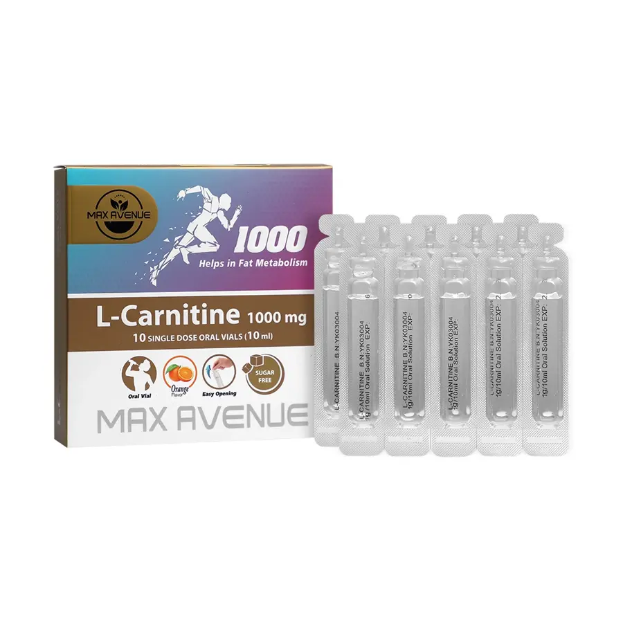 ویال ال کارنیتین 1000 مکس اونیو وانا دارو گستر